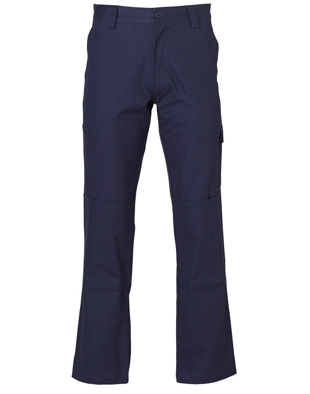Men's Cotton Drill Pre-shrunk Cargo Pants With Knee Pads