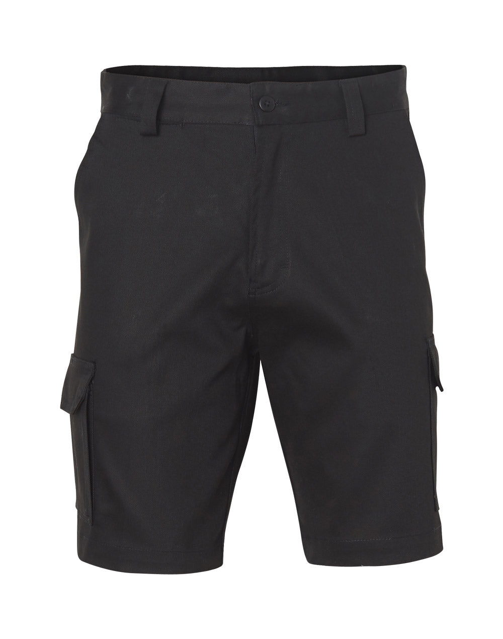 mens hvy cotton pre-shr drill short