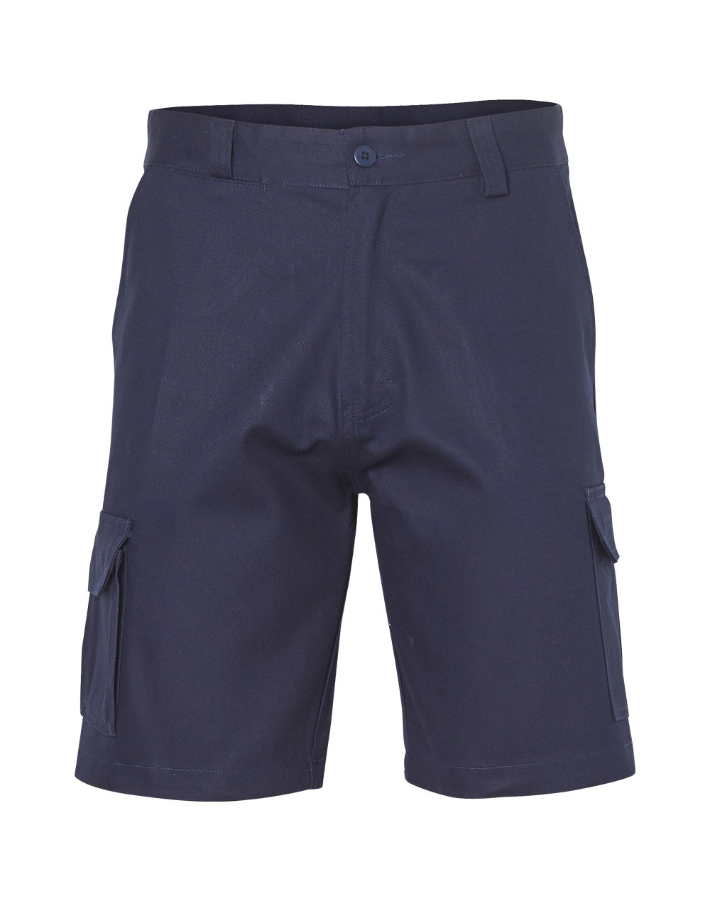 mens hvy cotton pre-shr drill short