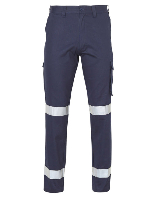 Drill pant pockets on leg with 3M Tapes