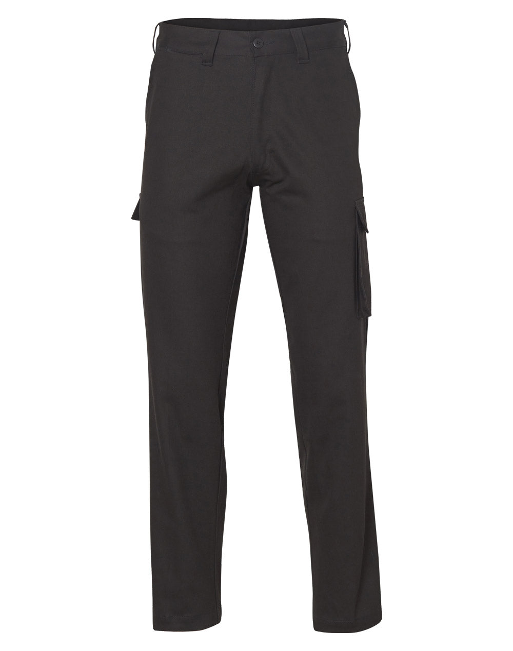 drill pant pockets on leg / stout fit