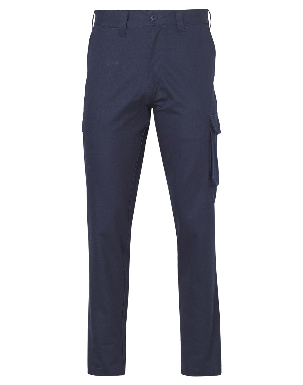 drill pant pockets on leg / stout fit