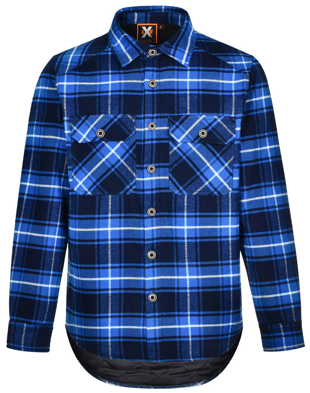 Adults' Quilted Flannel Shirt