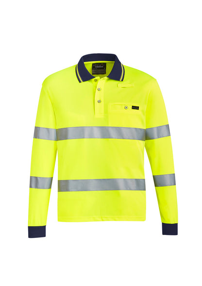Unisex Hi Vis Bio Motion Taped Polo - 1 - Polo
