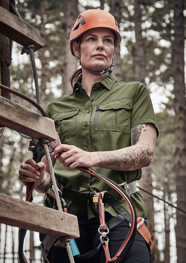 Womens Outdoor Short Sleeve Shirt